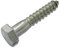 EZOTec - 4 Stück Sechskant Holzschrauben 8x80 mm DIN 571 - Edelstahl V2A A2 - Holzbauschrauben Schlüsselschrauben
