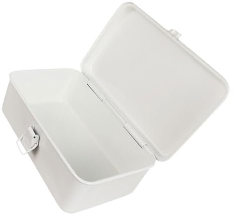 FRCOLOR Boîte à Bijoux Vintage Métal Avec Couvercle Coffre De Rangement Rétro Pour Femmes Organiseur Multifonction Pour Bagues Bracelets Et Accessoires Décoratifs