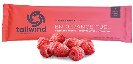 Tailwind Nutrition Endurance Fuel 12 Stick Packs Raspberry Buzz - Caffeinated
