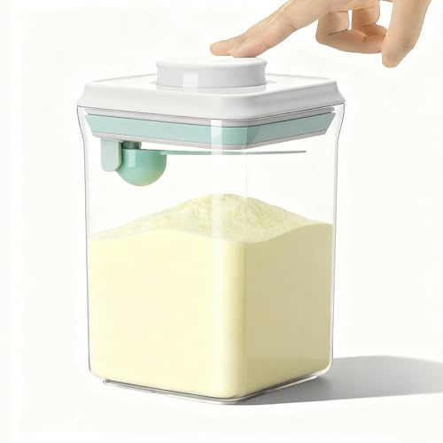 Cozey Daily Formula Dispenser Container with Scoop 1500ML / 1.5QT Milk Powder BPA-Free Airtight 650g Formula Storage Container with Lids, BPA-Free Airtight Food Storage Container