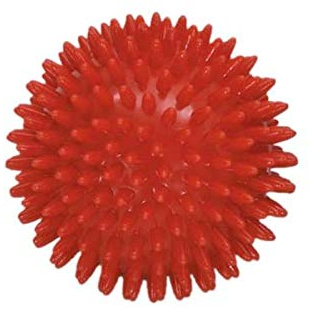 PLUS SANTE - Balles de Massage en Picots, Spiky Ball - Relaxation des Muscles, Etirements et Entraînement - Matière PVC Durable - Taille Ø 9 cm