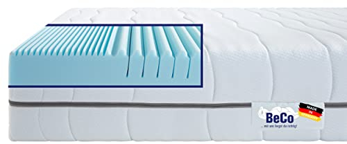 BeCo Matratze, Selection MF, 90 x 200 cm, H2, Komfortschaum, Oeko TEX Standard 100, Made in Germany, 100 Nächte Testschlafen