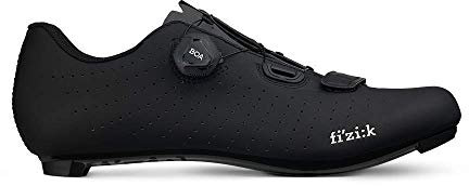 Fizik Tempo Overcurve R5, Fahrradschuhe Unisex Erwachsene, Schwarz, 42 ½