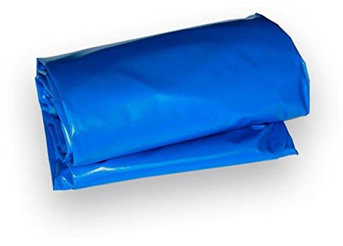 Giardini d'Acqua Telo in PVC rinforzato colore Azzurro mt 4 x 3, atossico ed adatto a pesci e piante