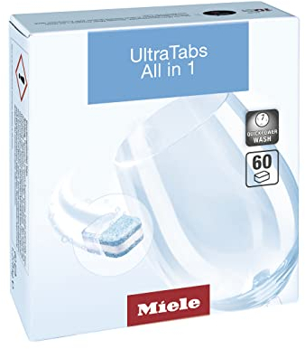 Miele GS CL 0606 T, UltraTabs All in One, Pastiglie per Lavastoviglie, 60 Tabs