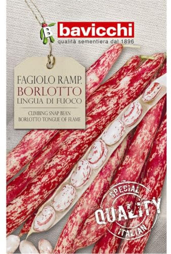 Bavicchi semi Fagiolo Rampicante Borlotto lingua di fuoco 250g