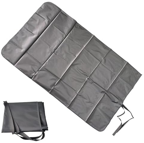 Jlobnyiun Alfombrilla de carga para coche, forro de carga para maletero de perro, resistente al agua, espacio trasero para perro, área de cubierta de espacio trasero para equipo de camping