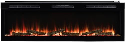 Dimplex Sense 60'' Insert de Cheminée Électrique – Cheminée Murale – Insert Électrique avec Effet Flamme LED Optiflame – Chauffage 2 KW Activable – Télécommande et Application