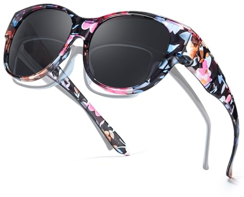 Myiaur Over Glasses Sunglasses for Women Polarised UV400 Protection