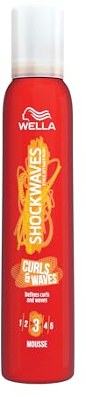 Wella Shockwaves Curls and Waves Mousse, 200ml