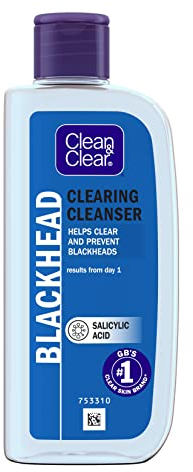 Clean & Clear Blackhead Clearing Oil-Free Cleanser, 200ml,CLNCLR02