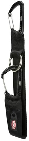 Trixie Hundesicherheitsgurt Verbindungsriemen mit Karabiner, 30cm/38mm, Schwarz
