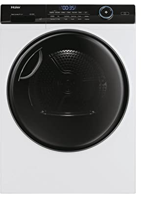 Haier HD90-A2959 Freestanding Dryer with LED Display, 9kg Load, White