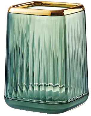 DASITON Organizer Portapennelli da Trucco Multifunzione, Porta Pennelli, Porta Trucchi per Toletta, Camera da Letto, Bagno e Scrivania (Verde)