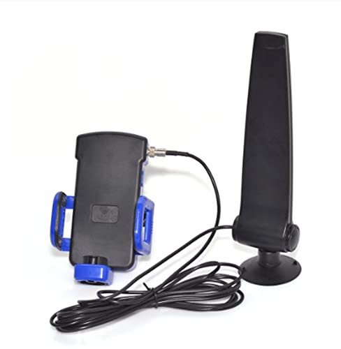 Lanlousy 1750-2170MHz Mobile Cell Phone Aerial 12DBi Signal Booster with Clip 3G Antenna FME Female Connector 2.5M Cable Replacement Accessories