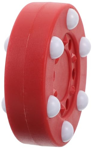 VICASKY Puck de Hockey Roller Résistant pour Entraînement sur Sol Glisse et Contrôle Accessoire Polyvalent Mixte pour Technique et Compétition
