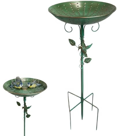 Bebederos para Aves de Exterior - Bandeja de Alimentación para Pájaros - Bebedero para Colibríes de Gran Capacidad | para Jardín Patio Exterior Jardín Trasero Ventana Césped Porche y Terraza