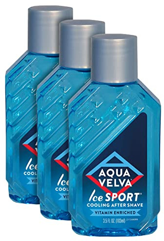 Aqua Velva Ice Sport Cooling After Shave 3.50 Ounce (Value Pack of 3)