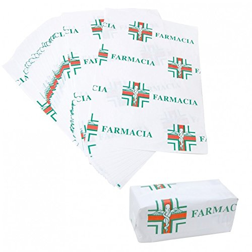 Carta kraft da gr. 40 per farmacia - Formato cm. 25x37 - Scatola da Kg. 10 (circa 3000 fogli)