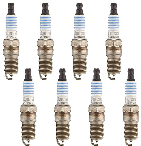 New Motorcraft SP432 Spark Plug(8 PACK) Finewire Platinum