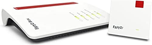 AVM Fritz! Mesh Set International (Fritz!Box 7530 WiFi AC y Fritz!Repeater 1200 WiFi 2x2 AC+N), Banda Dual (866 Mbps 5 GHz y 400 Mbps 2,4 GHz), VDSL, ADSL2+, Interfaz en Español