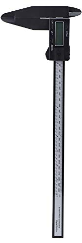 BigKing Pied à coulisse électronique, règle de carbone numérique 150mm/300mm avec outil de mesure à longue mâchoire (150MM)