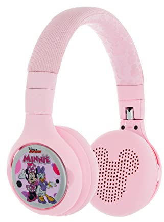 ONANOFF StoryPhones Storytelling Headphones For Kids, Disney Bundle with Minnie Mouse Stories - Screen-Free Entertainment Experience for Stories and Music, Rose Pink