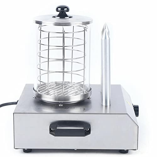 422W Wurstwärmer Hot Dog Gerät, Kommerzieller Elektrischer Hot Dog Maker, Edelstahl-Wurstwärmer für den gewerblichen Gebrauch zu Hause