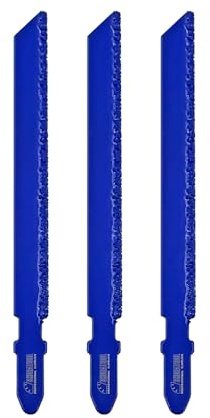 SHDIATOOL Lame per seghe alternative- Accessorio per sega circolare da 100 mm per vetroresina, marmo, plastica, legno, 3pz