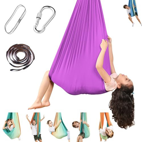 Set altalena terapeutica per uomini e donne, ideale per stimolazione sensoriale, yoga, 200 kg max