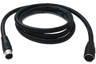 System-S S-Video Cavo 150 cm DIN 13 pin maschio a femmina in nero