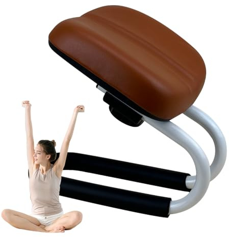 Meditationspall,Meditationspall Halkfri benärm Bänksits | Justerbar höjd Bärbar stol Meditationstillbehör Halkfri benärm Yogapall Bänksits Hemstudio för hemmayogastudiotillbehör