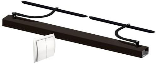 Motorisation SLID'UP WINEO filaire pour volet 2 battants - baie 0,8 à 1,5 m - brun et noir