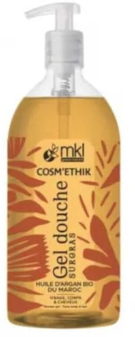 MKL Green Nature Cosm'Ethik Gel Douche Huile d'Argan du Maroc 1 L