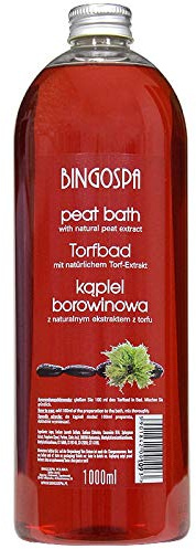 BINGOSPA Anti-celluliter torv badskum mot reumatiska och degenerativa sjukdomar -1 l