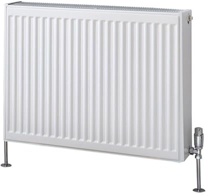 Milano Compact White Type 33 Horizontal Triple Panel Convector Radiator - 600mm x 800mm