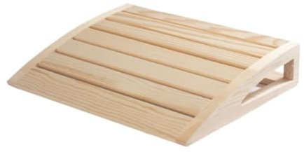F Fityle Reposacabezas de Madera para Sauna, Suministros para Sauna para Relajarse, ergonómico, Moderno, Profesional, Ligero, Almohada para el Cuello, Almohada