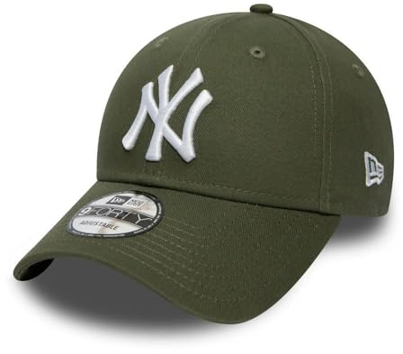New Era New York Yankees MLB League Essential Olivgrün Verstellbare 9Forty Cap für Kinder - Child