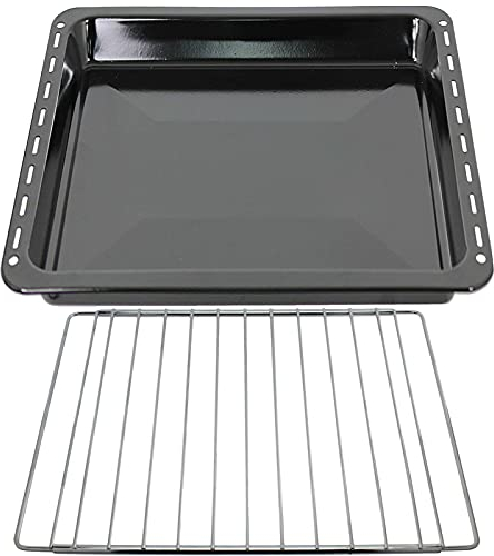 SPARES2GO Roasting Pan Baking Tray + Extendable Adjustable Shelf Compatible with Fagor Oven Cooker