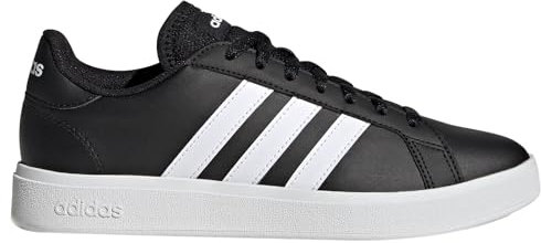 adidas Damen Grand TD Lifestyle Court Casual Shoes Schuhe, Core Black/Cloud White/Core Black, 36 2/3 EU