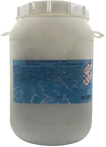 CLORO MULTIFUNZIONE - PASTIGLIE POLIFUNZIONALI 25 KG