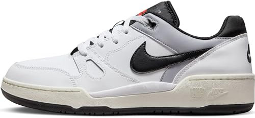 Nike Herren Full Force Lo Sneaker, White Black Pewter Sail, 45.5 EU