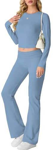 IWOLLENCE Set completo da donna in due pezzi Set lounge in 2 pezzi per donna UK Coord Outfit Set da palestra Y2K Set lounge Tuta Set completo Coord Outfit Set da palestra Y2K Set lounge Tuta Set