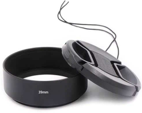 Pare-soleil cylindrique en métal pour appareil photo 37 39 40,5 43 46 49 52 55 58 62 67 72 77 82 mm
