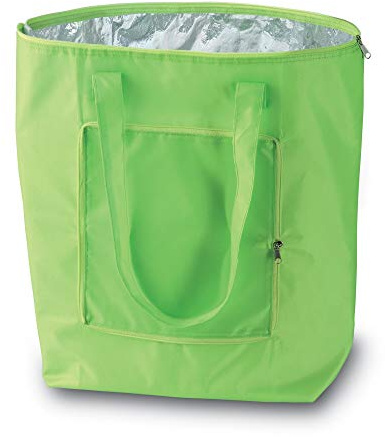 Borsa termica ripiegabile - verde limone