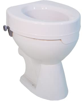 Drive DeVilbiss Healthcare Toilettensitzerhöhung, 10,2 cm, ohne Deckel, Weiß