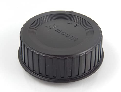 vhbw copriobiettivo posteriore compatibile con Nikon obiettivi con una baionetta F - plastica, nero