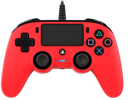 NACON PS4 Controller Color Edition, Rot