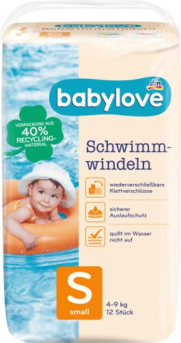 babylove Schwimm-Windeln Größe S, 4-9 kg, 1 x 12 St