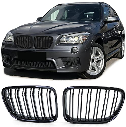 Sport Kühlergrill Doppelsteg Performance Glanz passend für BMW X1 E84 09-15